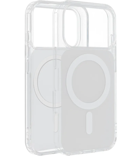 MagSafe Case for Apple iPhone 17e / 16e, OEM, Clear Fusion Mag Cover, White