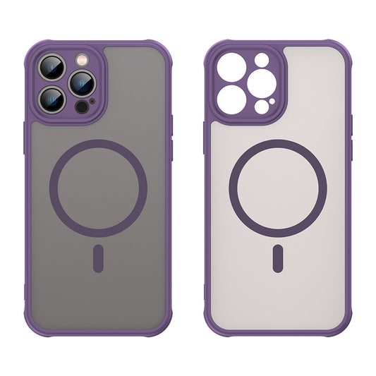 MagSafe Case for Apple iPhone 13 Pro, Techsuit, HaloFrost II, Purple