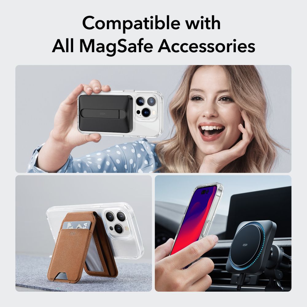 MagSafe Case for Apple iPhone 14 Pro, ESR, Classic Hybrid, Transparent