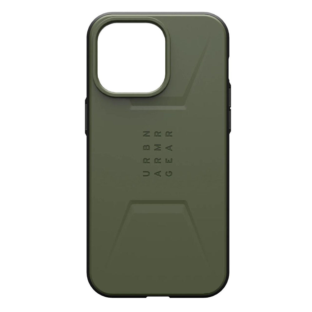 MagSafe Case for Apple iPhone 15 Pro, Urban Armor Gear, Civilian, Green