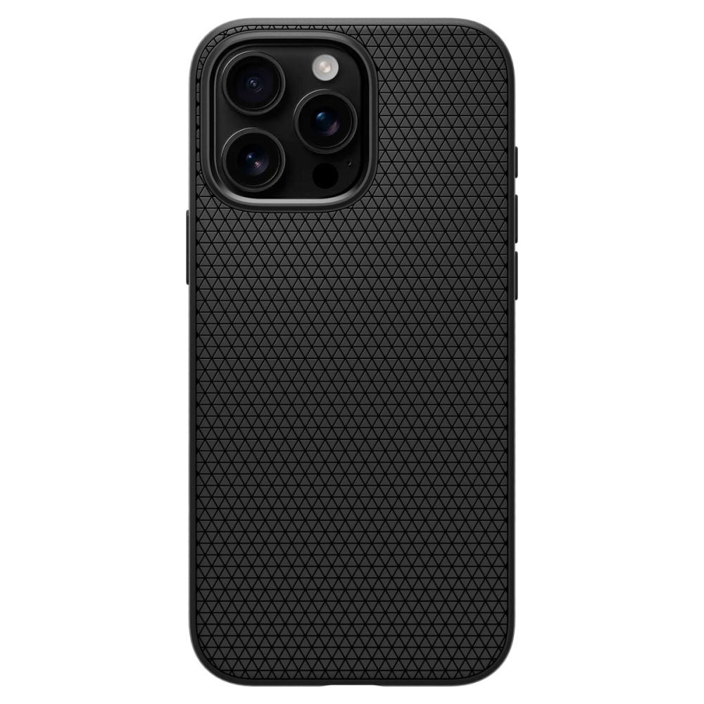 MagSafe Case for Apple iPhone 16 Pro Max, Spigen, Liquid Air T, Matte Black