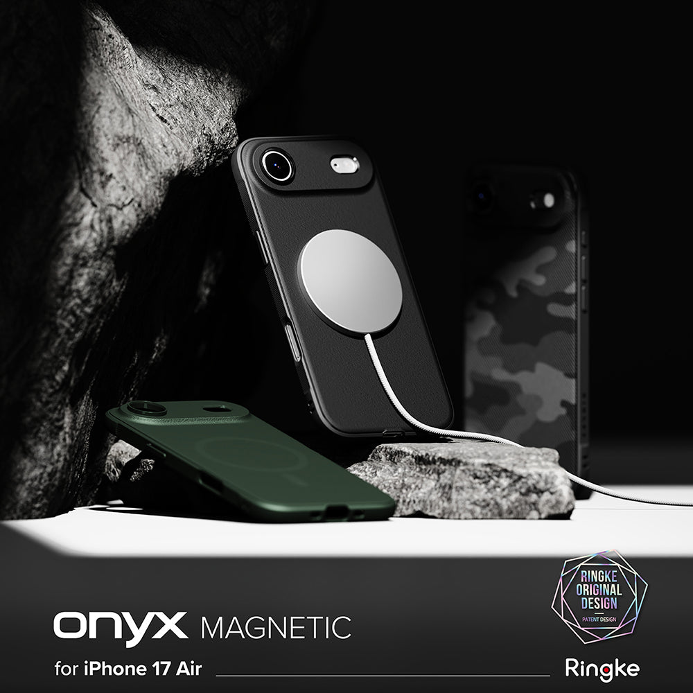 MagSafe Case for Apple iPhone 17 Air, Ringke, Onyx, Black