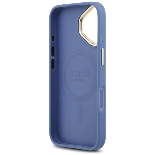 MagSafe Case for Apple iPhone 17, Guess, 4G Classic, Blue