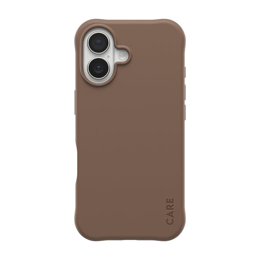 MagSafe Case for Apple iPhone 17, PanzerGlass, Fashionable Care, Brown