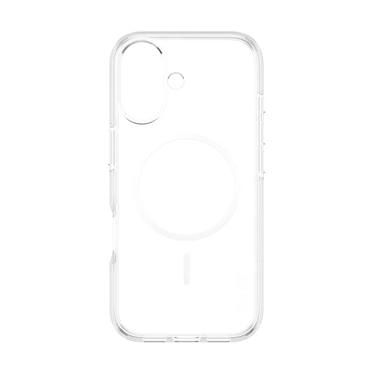 MagSafe Case for Apple iPhone 17, PanzerGlass, Urban Explorer Care, White Transparent