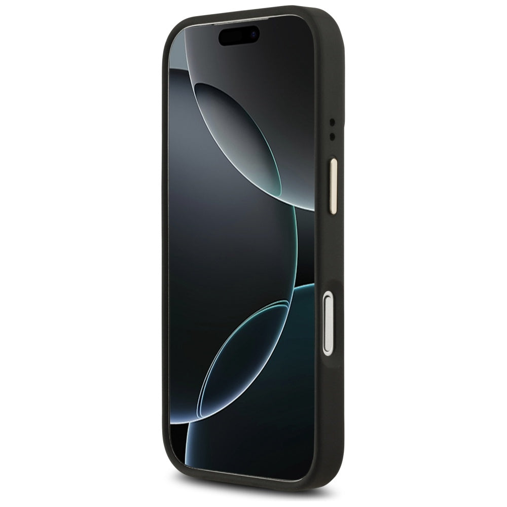 MagSafe Case for Apple iPhone 17 Pro Max, Guess, 4G Stripe, Black