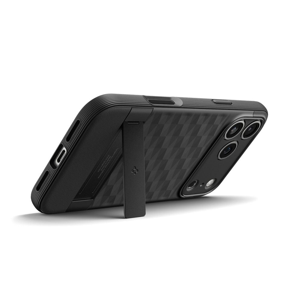 MagSafe Case for Apple iPhone 17 Pro Max, Spigen, Caseology Parallax S, Matte Black