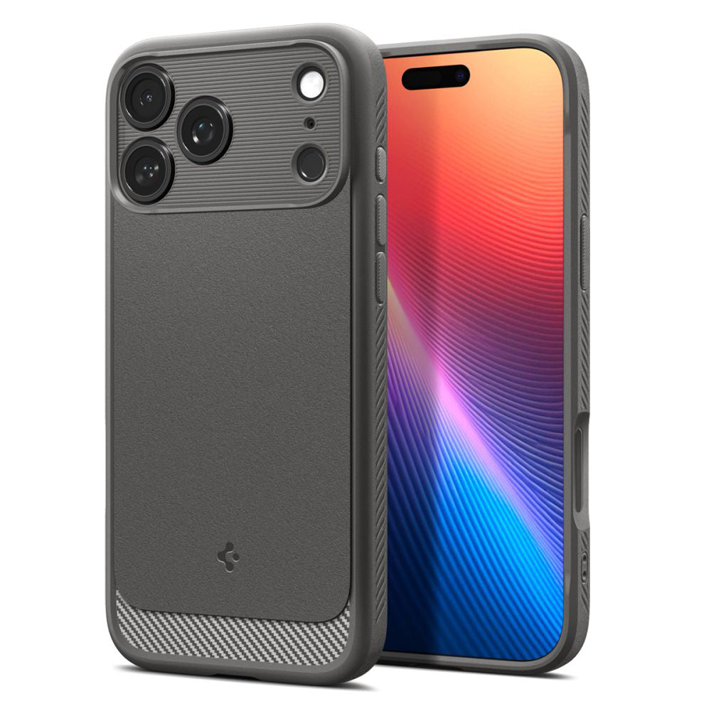 MagSafe Case for Apple iPhone 17 Pro Max, Spigen, Rugged Armor, Gray