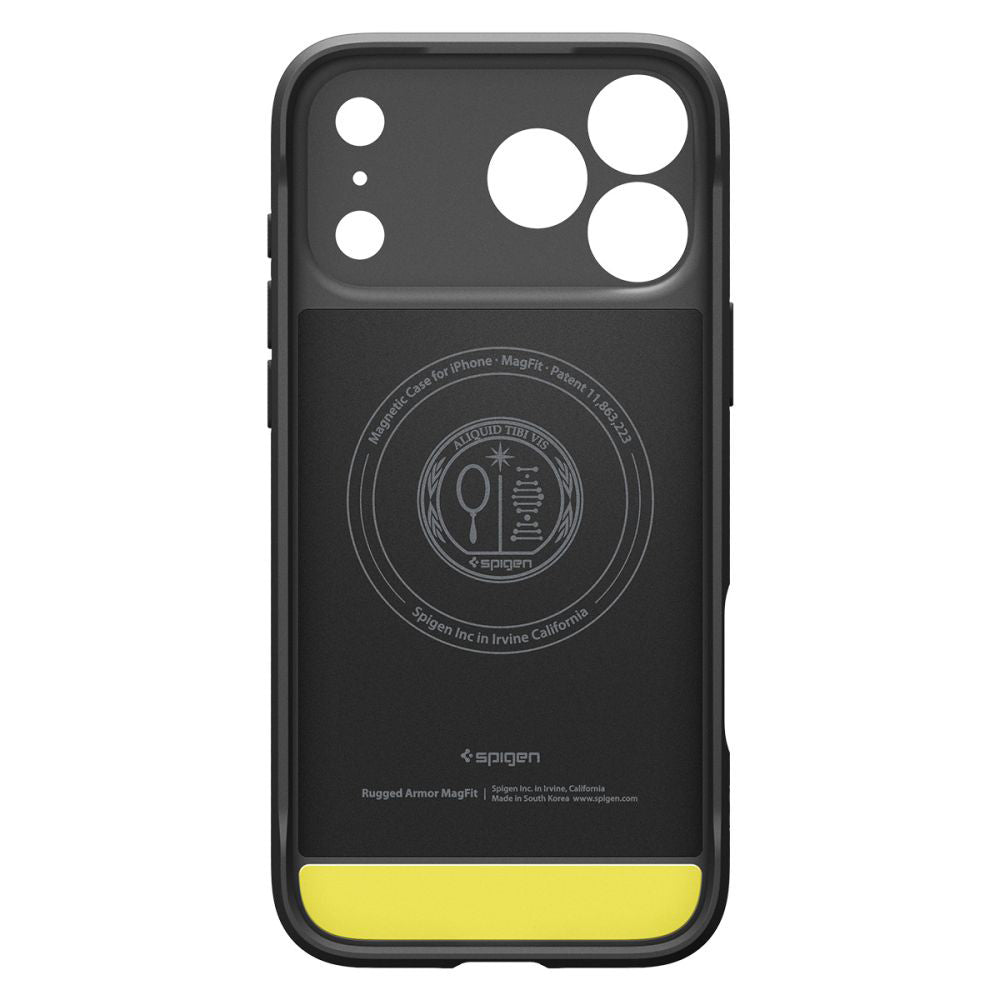 MagSafe Case for Apple iPhone 17 Pro Max, Spigen, Rugged Armor, Matte Black