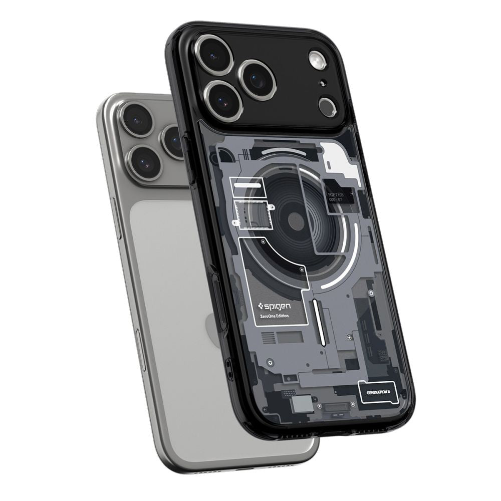 MagSafe Case for Apple iPhone 17 Pro Max, Spigen, Ultra Hybrid Zero One, Black ACS10289