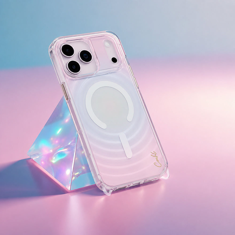 MagSafe Case for Apple iPhone 17 Pro Max, UNIQ, Coehl, Iridescent