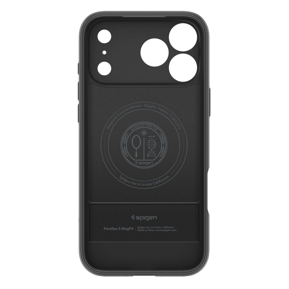MagSafe Case for Apple iPhone 17 Pro, Spigen, Caseology Parallax S, Matte Black ACS09964