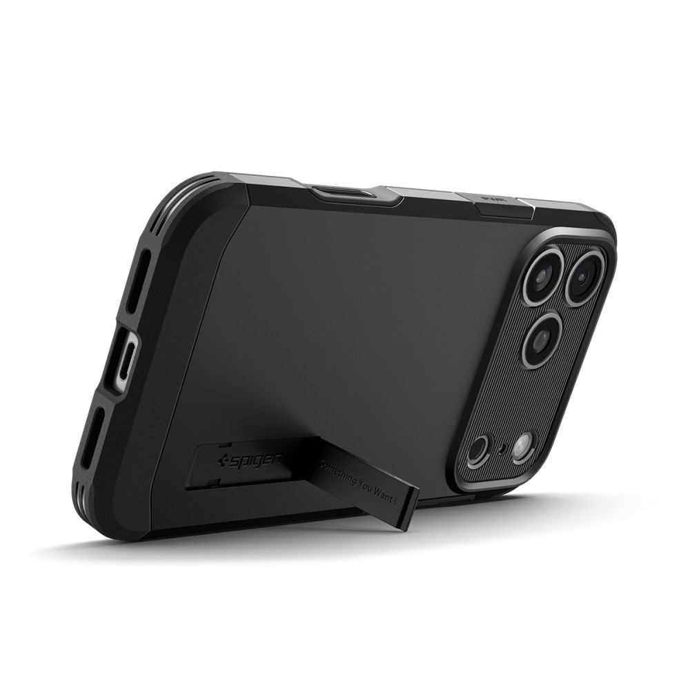 MagSafe Case for Apple iPhone 17 Pro, Spigen, Tough Armor T, Black ACS10361