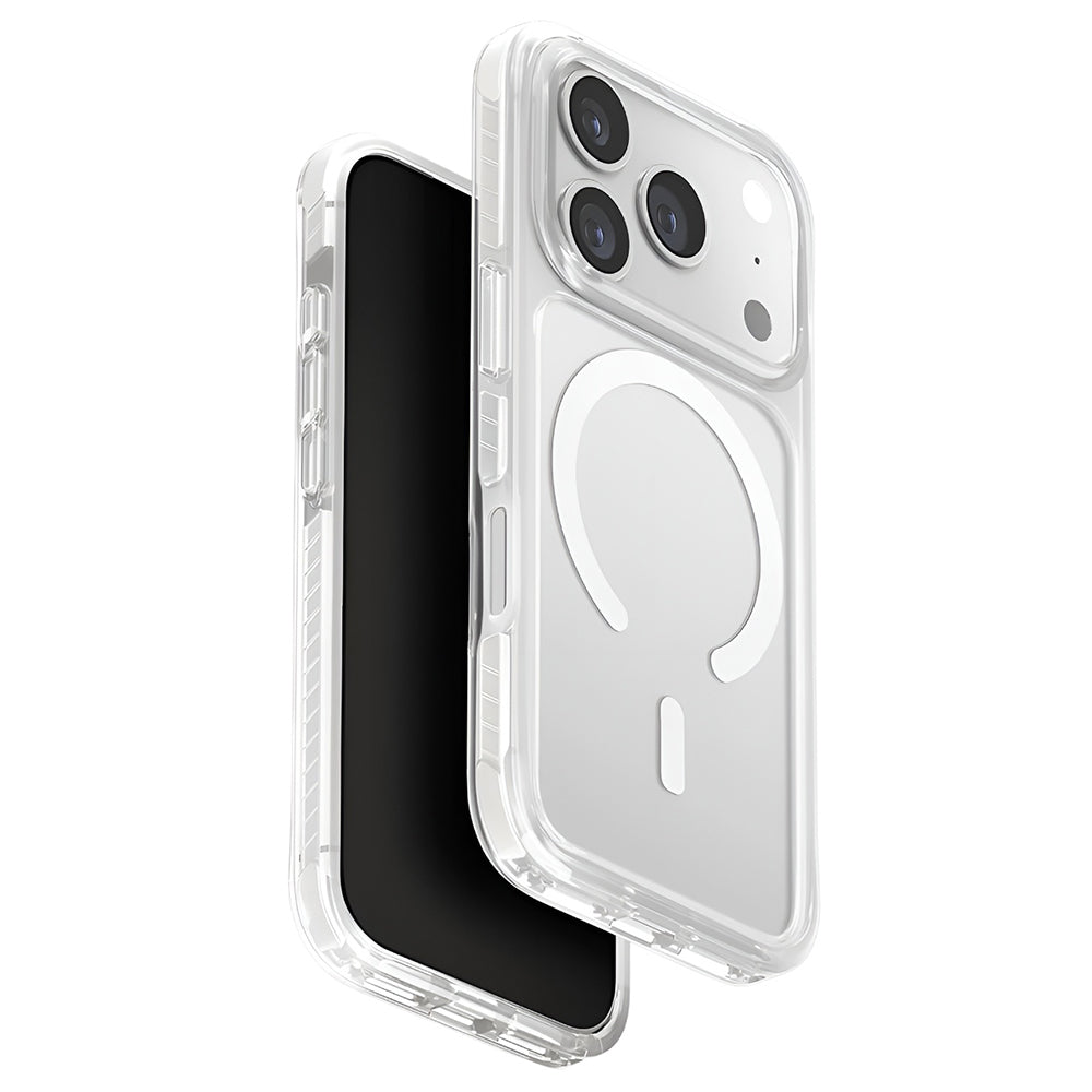 MagSafe Case for Apple iPhone 17 Pro, UNIQ, Combat MagClick, White