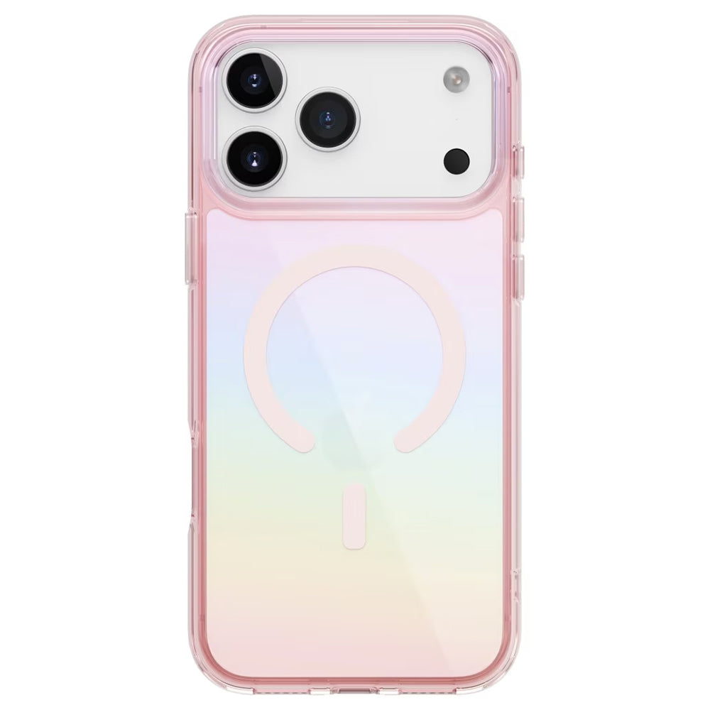 MagSafe Case for Apple iPhone 17 Pro, UNIQ, Iridescia MagClick, Pastel Blue