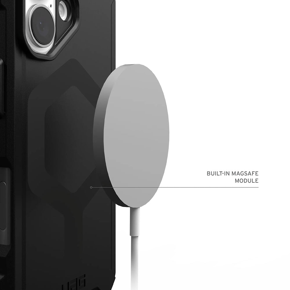 MagSafe Case for Apple iPhone 17 Pro, Urban Armor Gear, Essential Armor, Black