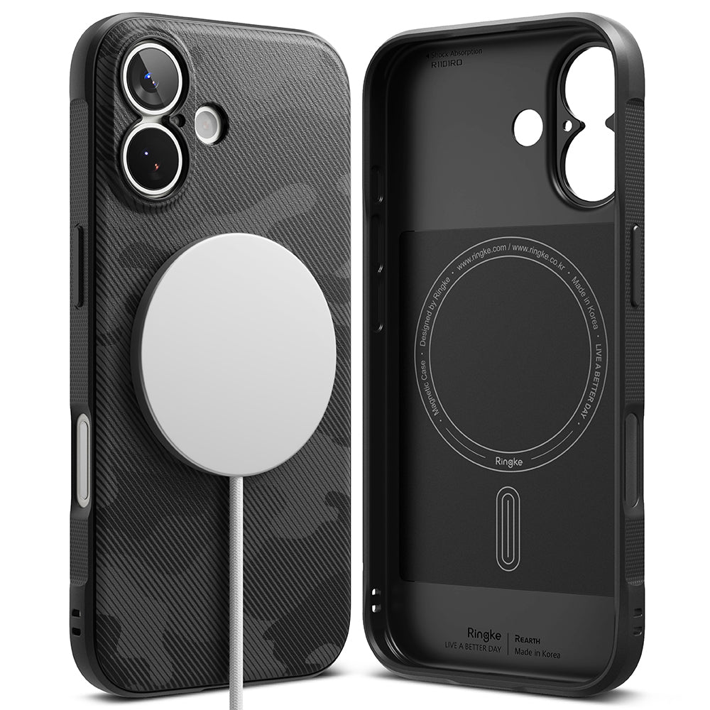 MagSafe Case for Apple iPhone 17, Ringke, Onyx, Camouflage
