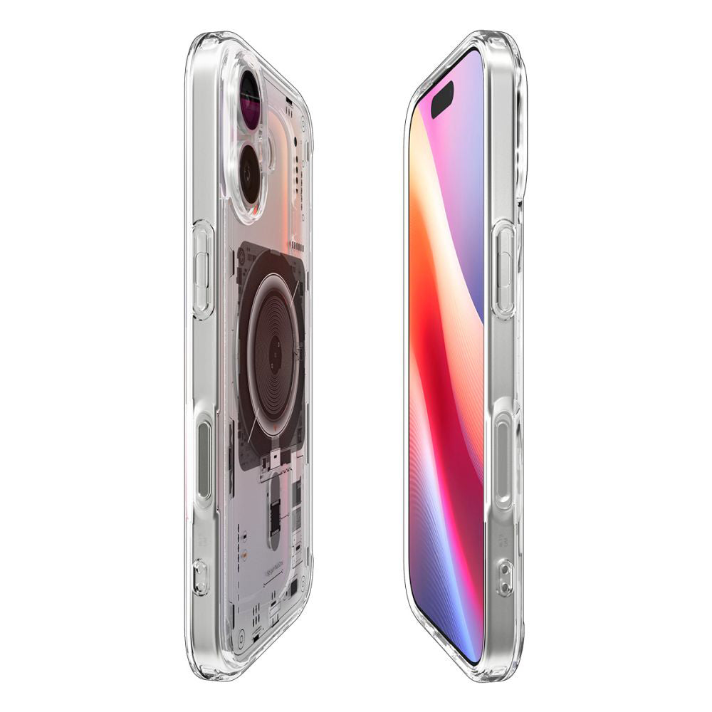 MagSafe Case for Apple iPhone 17, Spigen, Ultra Hybrid Neo One, Transparent ACS10388