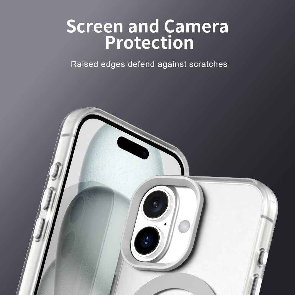 MagSafe Case for Apple iPhone 17, Techsuit, CandyCase, White