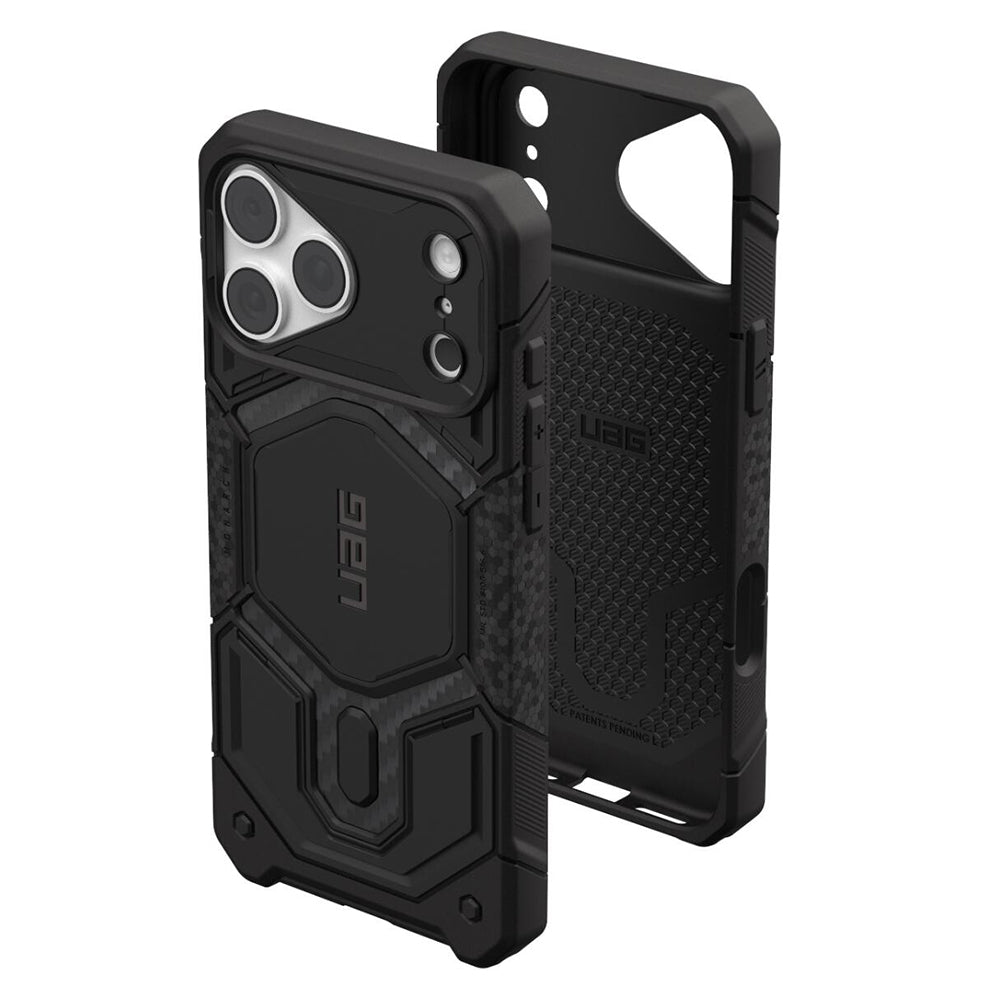 MagSafe Case for Apple iPhone 18 Pro / 17 Pro, Urban Armor Gear, Monarch Pro Carbon, Black