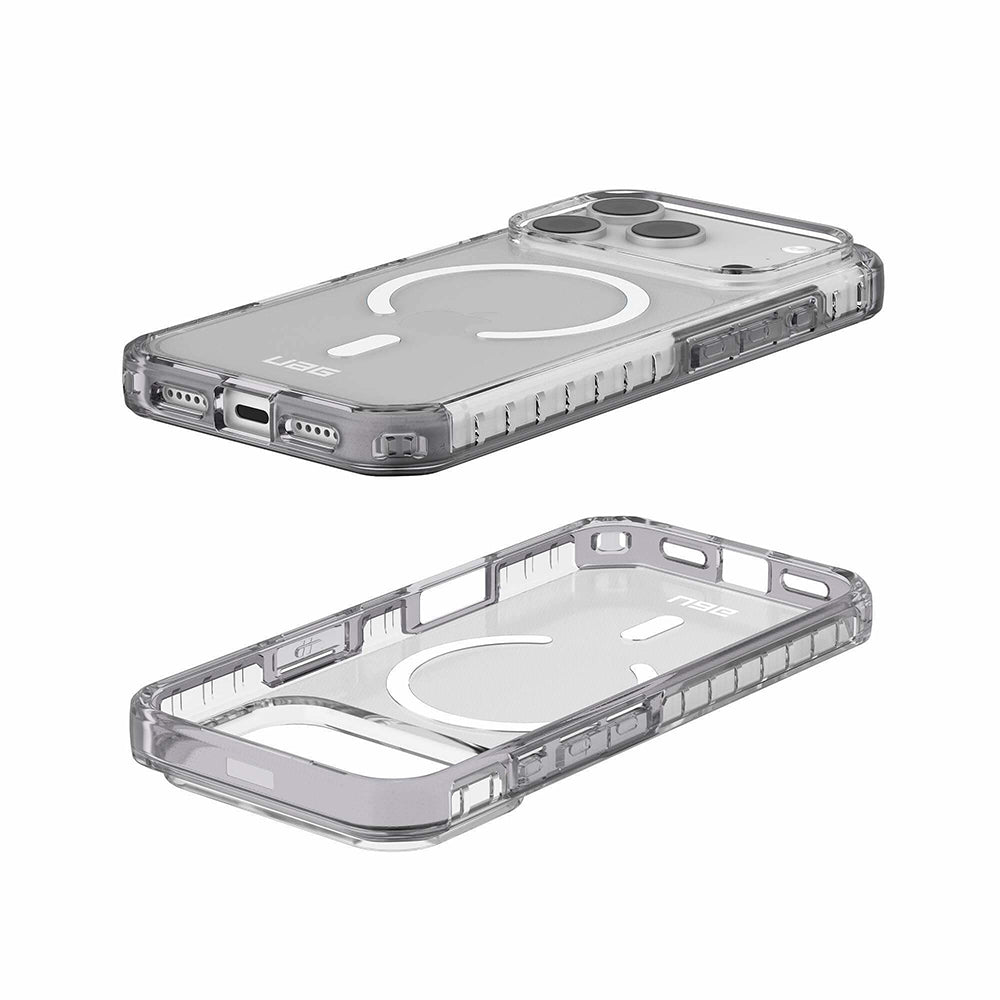 MagSafe Case for Apple iPhone 18 Pro / 17 Pro, Urban Armor Gear, Plyo LT, Silver