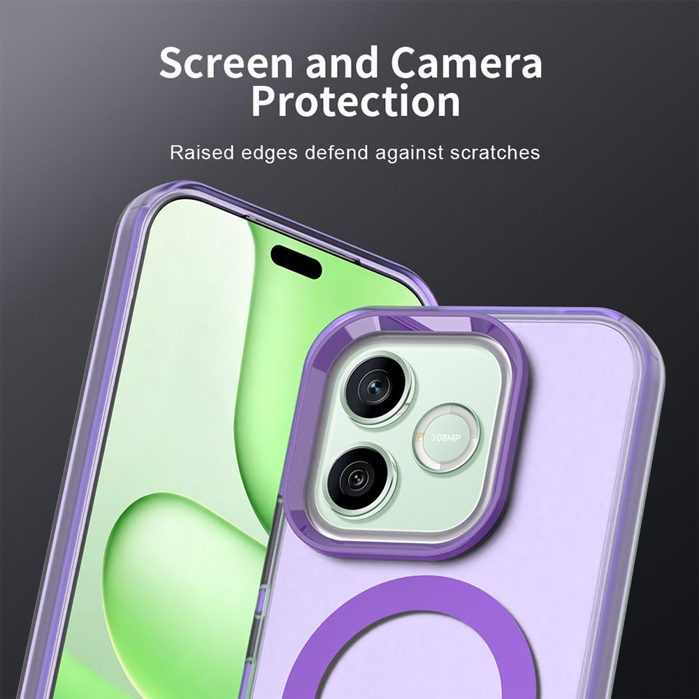 MagSafe Case for Honor 600 Lite, Techsuit, CandyCase, Purple