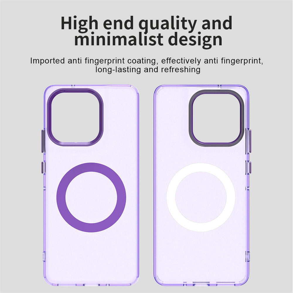 MagSafe Case for Motorola Moto G86, Techsuit, CandyCase, Purple