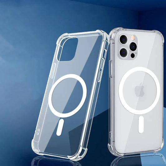 MagSafe Case for Oppo A5 Pro 4G / A5 Pro, Techsuit, Shockproof, Transparent