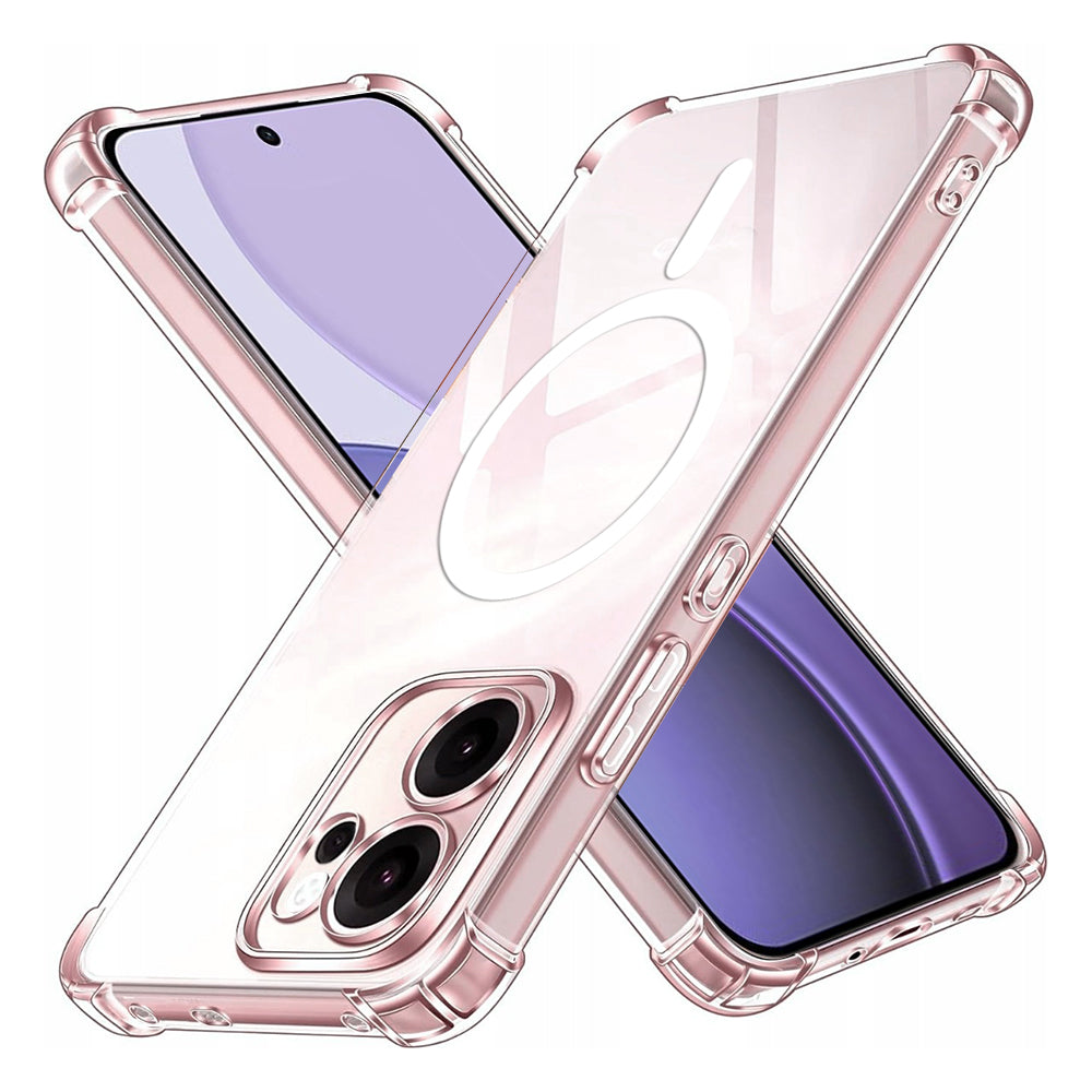 MagSafe Case for Oppo Reno14 FS 5G / Reno14 F, Techsuit, Shockproof, Transparent