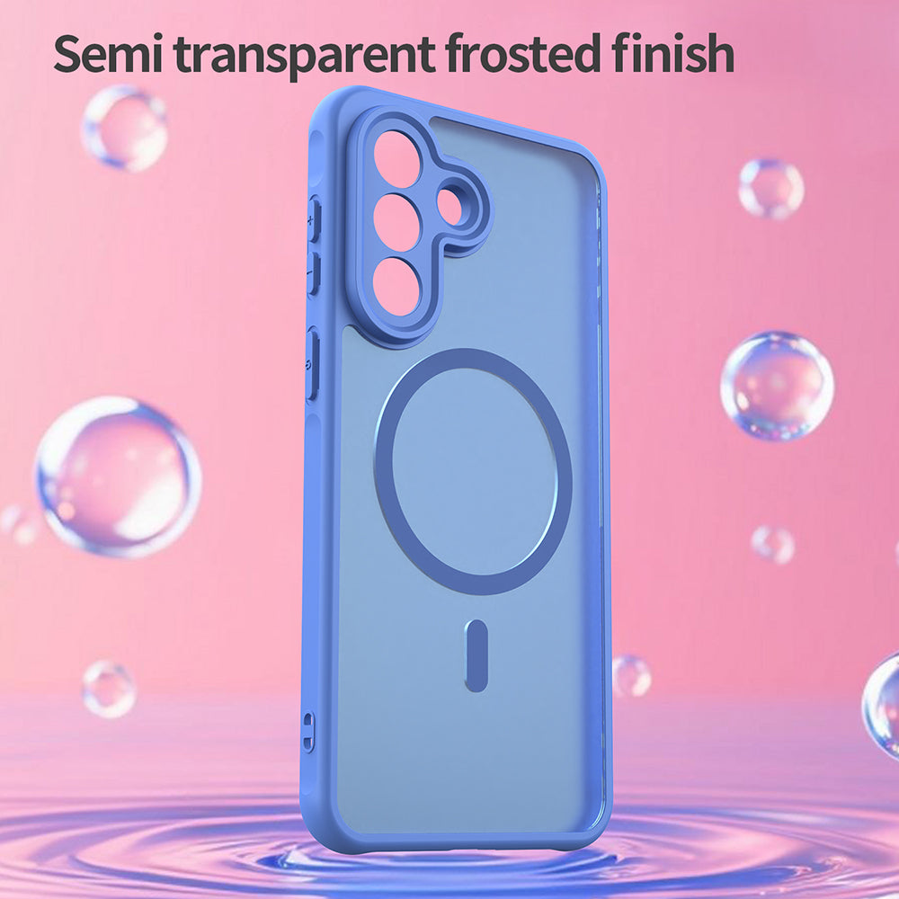 MagSafe Case for Samsung Galaxy A27 5G, Techsuit, HaloFrost II, Blue