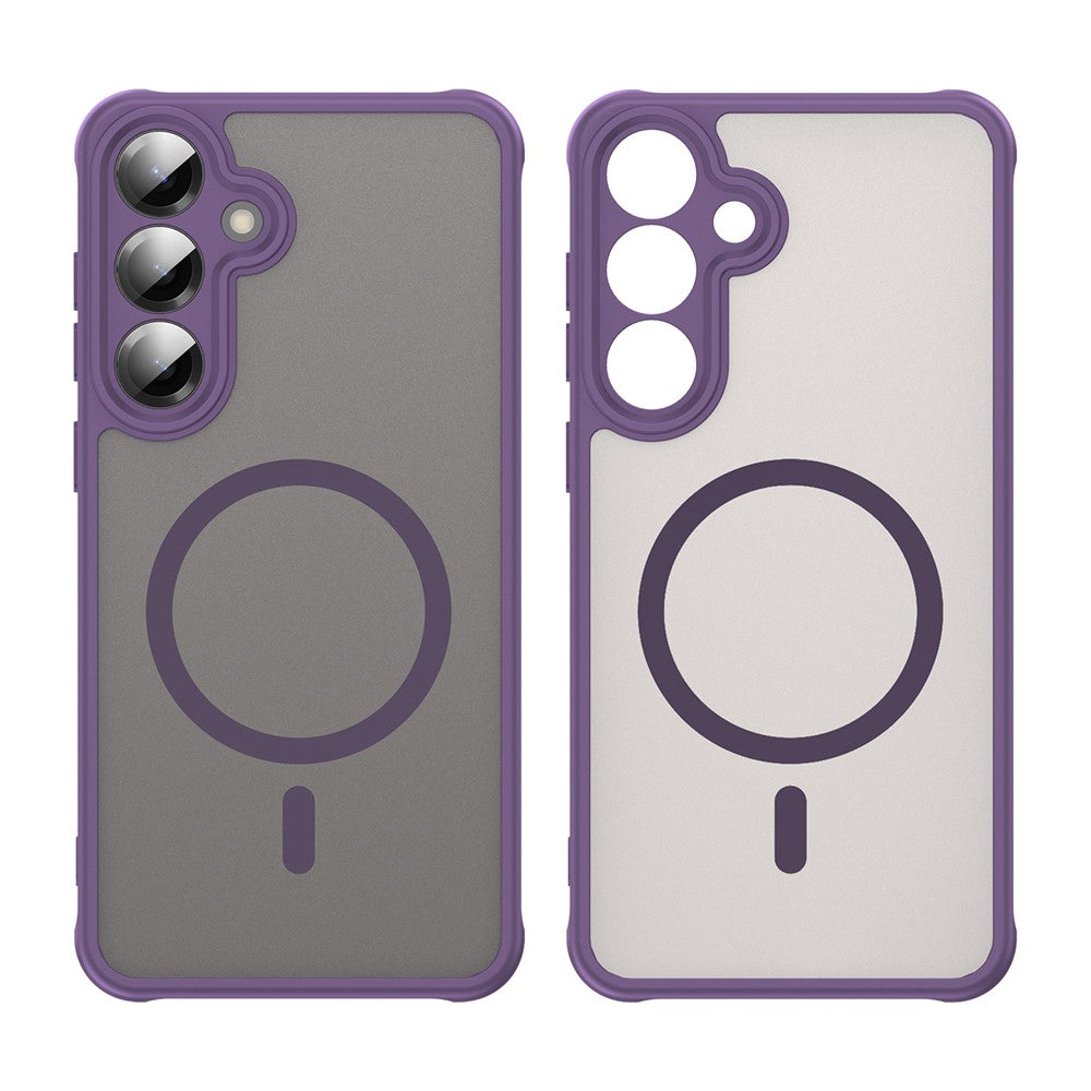 MagSafe Case for Samsung Galaxy A27 5G, Techsuit, HaloFrost II, Purple