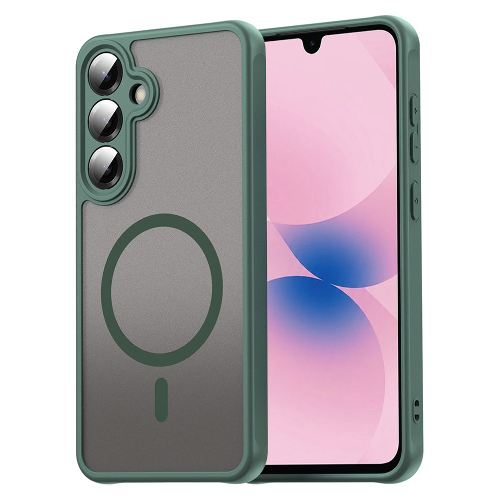 MagSafe Case for Samsung Galaxy A27 5G, Techsuit, HaloFrost II, Green