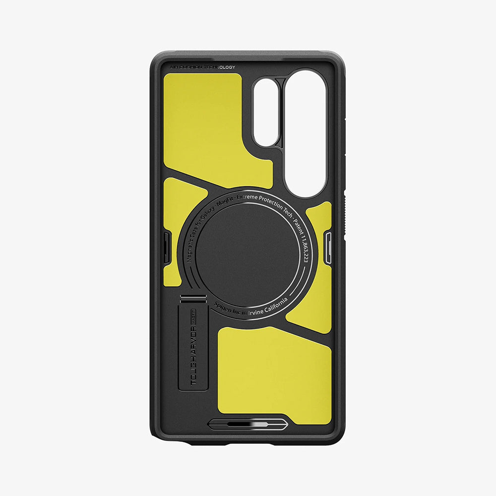 MagSafe Case for Samsung Galaxy S25 Ultra S938, Spigen, Tough Armor, Black ACS08964