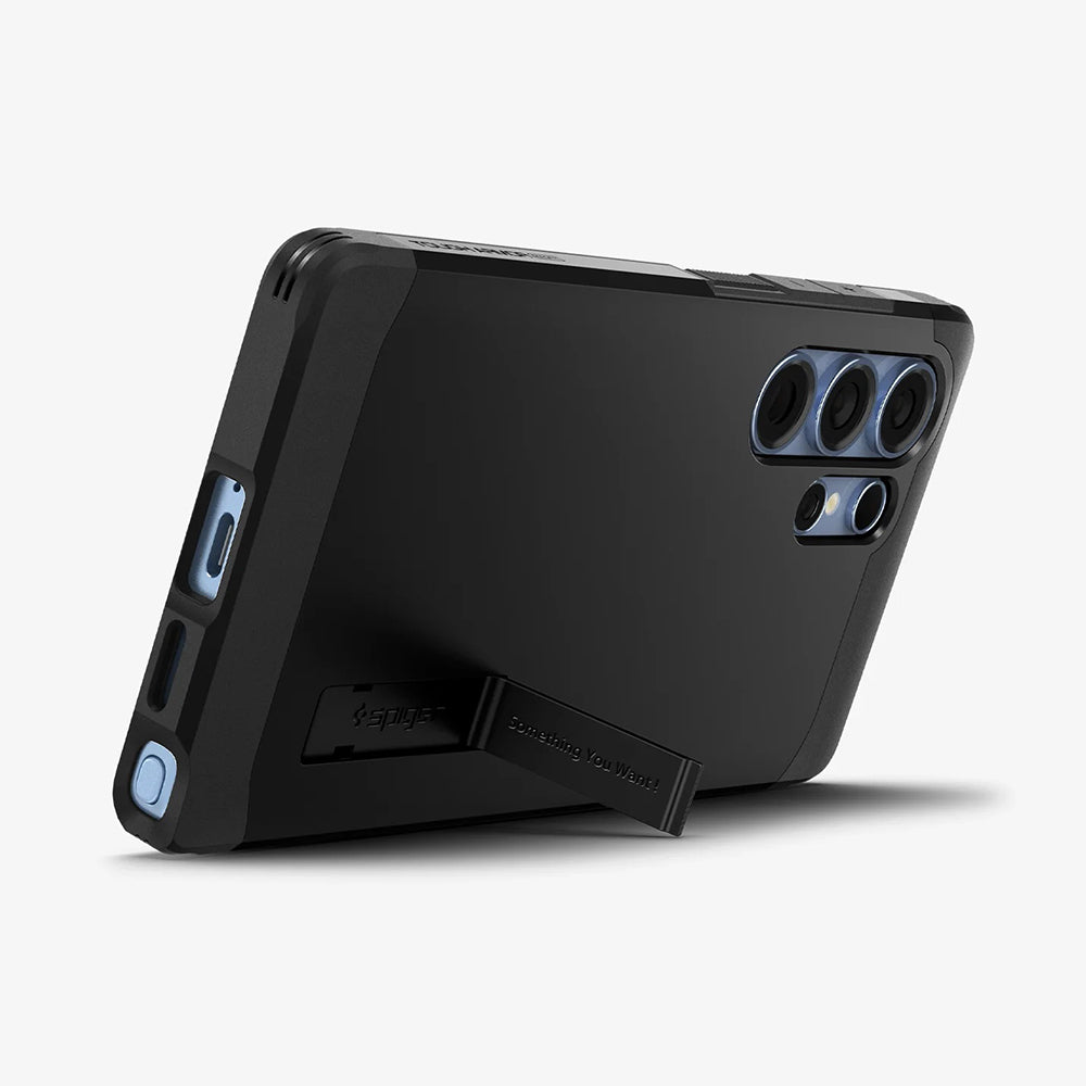 MagSafe Case for Samsung Galaxy S25 Ultra S938, Spigen, Tough Armor, Black ACS08964