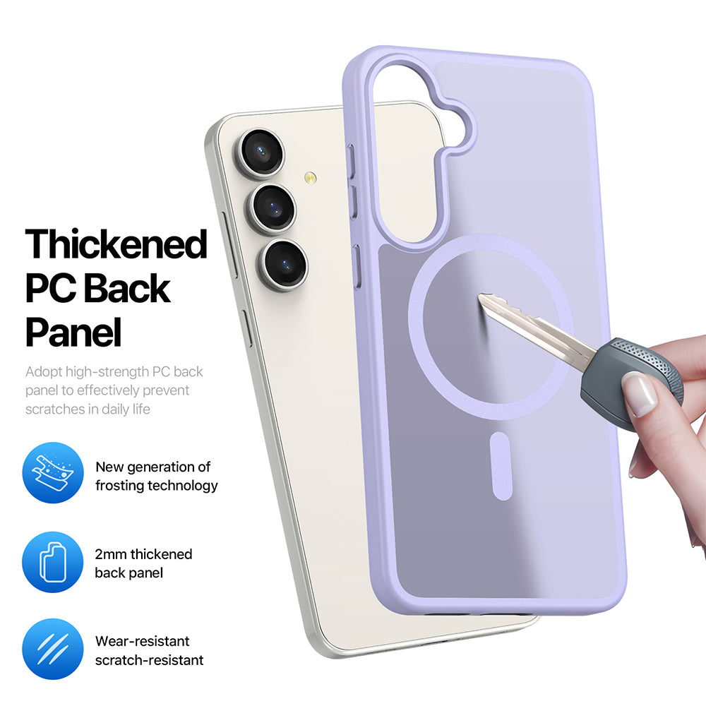 MagSafe Case for Samsung Galaxy S26 FE S741 / S25 FE, DUX DUCIS, Yind, Light Purple