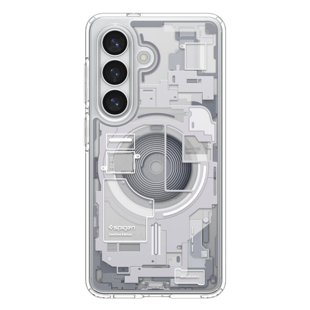 MagSafe Case for Samsung Galaxy S26 Plus S947, Spigen, Ultra Hybrid Zero One, White ACS10712