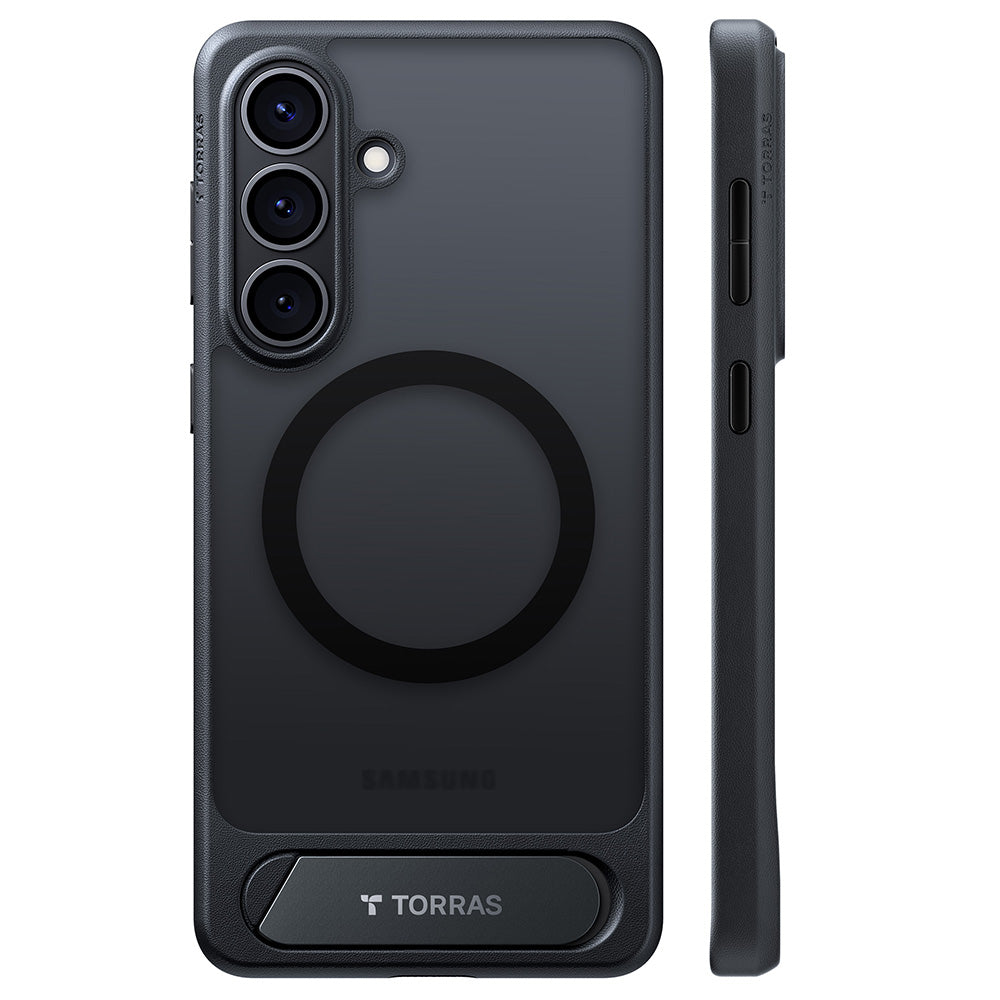 MagSafe Case for Samsung Galaxy S26 Plus S947, Torras, Pstand, Black