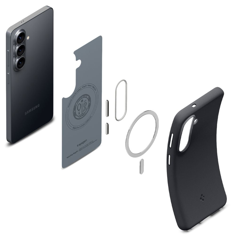 MagSafe Case for Samsung Galaxy S26 S942, Spigen, Caseology Nano Pop, Black ACS11066