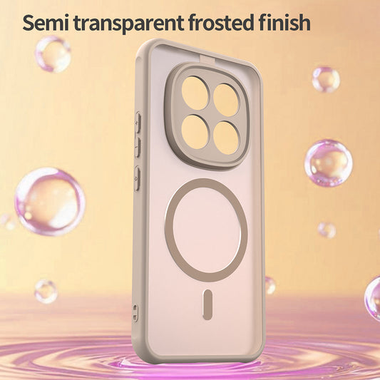 MagSafe Case for Xiaomi Poco M8 Pro / Redmi Note 15 Pro+ 5G, Techsuit, HaloFrost II, Gold