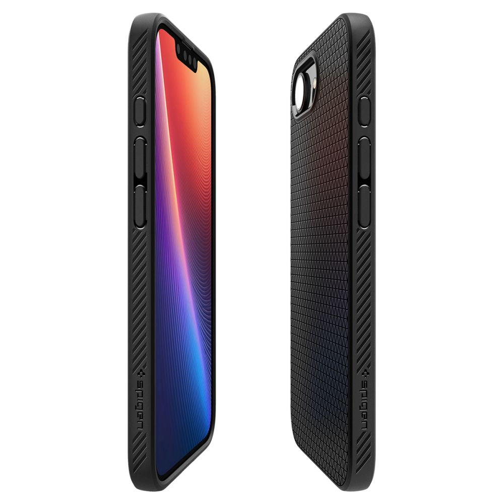 Case for Apple iPhone 17e / 16e, Spigen, Liquid Air, Black ACS09161