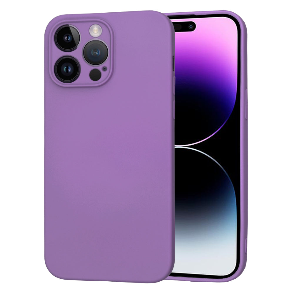 Case for Apple iPhone 14 Pro Max, Techsuit, SoftFlex, Purple