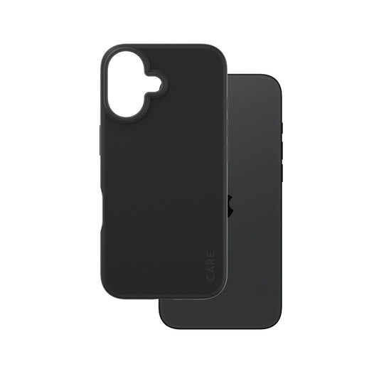Case for Apple iPhone 16, PanzerGlass, Fashionable Care, Black