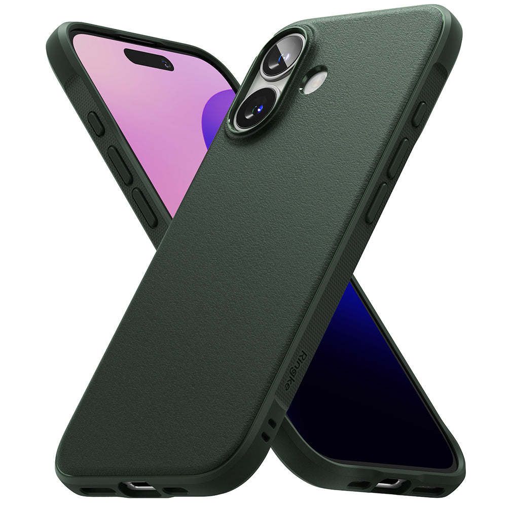 Case for Apple iPhone 16, Ringke, Onyx, Dark Green