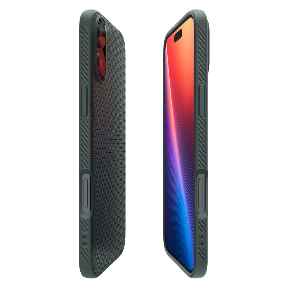 Case for Apple iPhone 16, Spigen, Liquid Air, Green