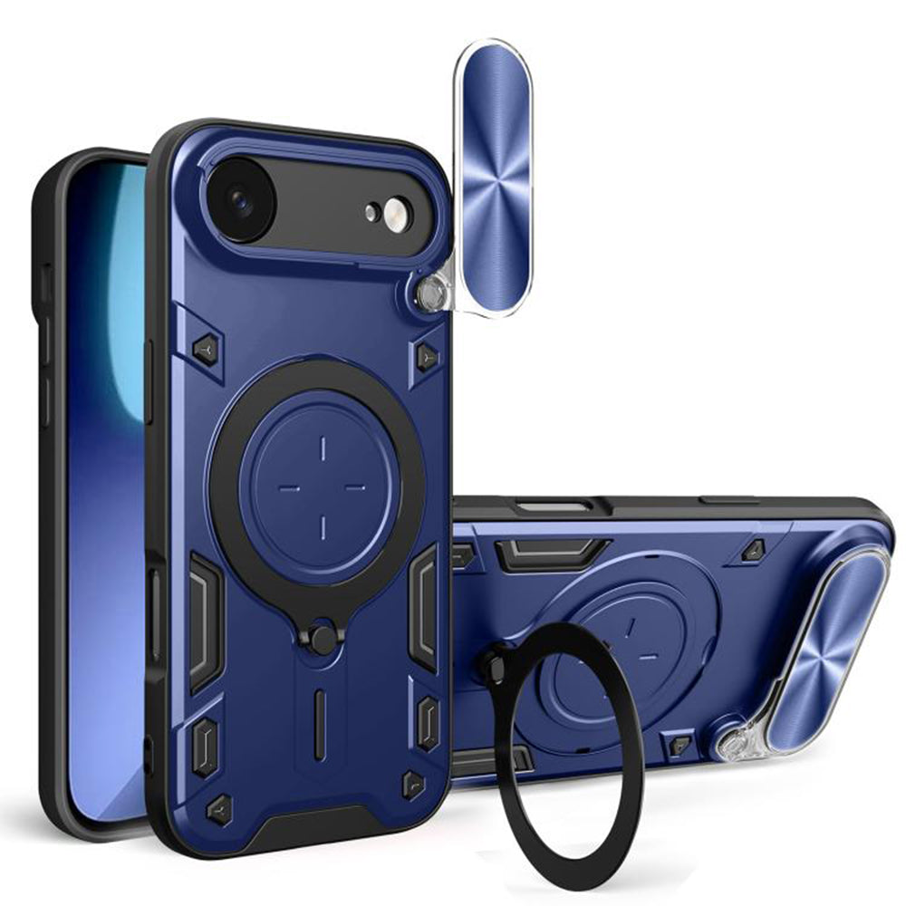 Case for Apple iPhone 17 Air, Techsuit, CamGuard Pro, Blue