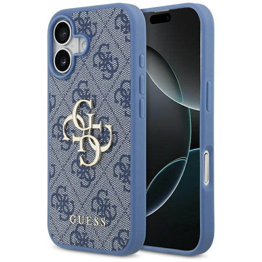 Case for Apple iPhone 17, Guess, 4G Big Logo, Blue