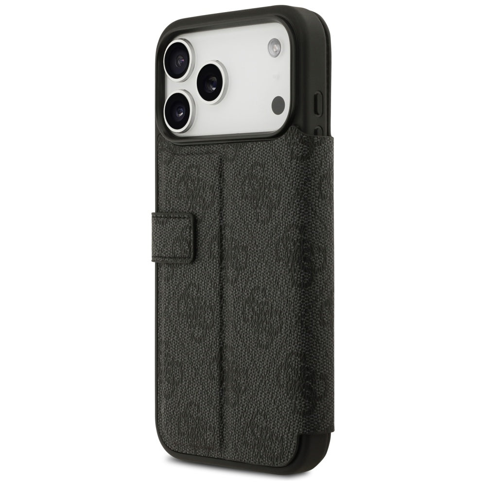 Case for Apple iPhone 17, Guess, 4G Metal Logo, Black