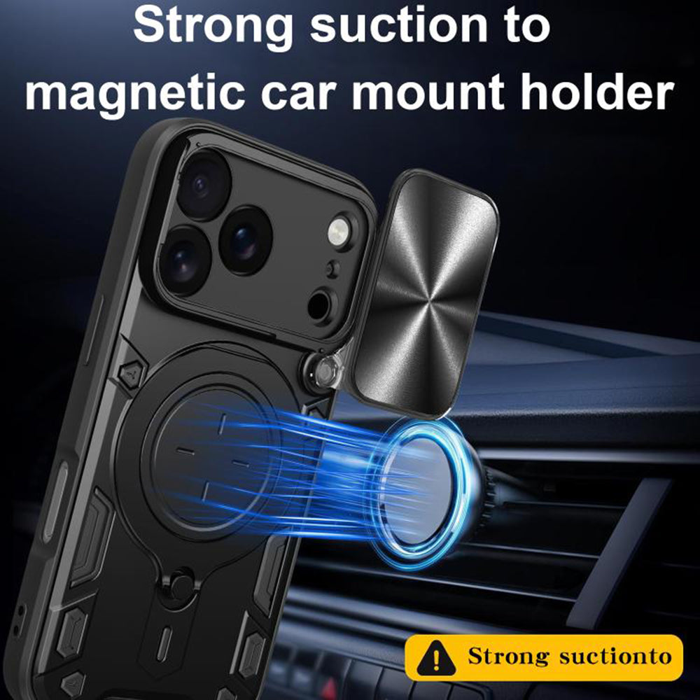 Case for Apple iPhone 17 Pro Max, Techsuit, CamGuard Pro, Purple