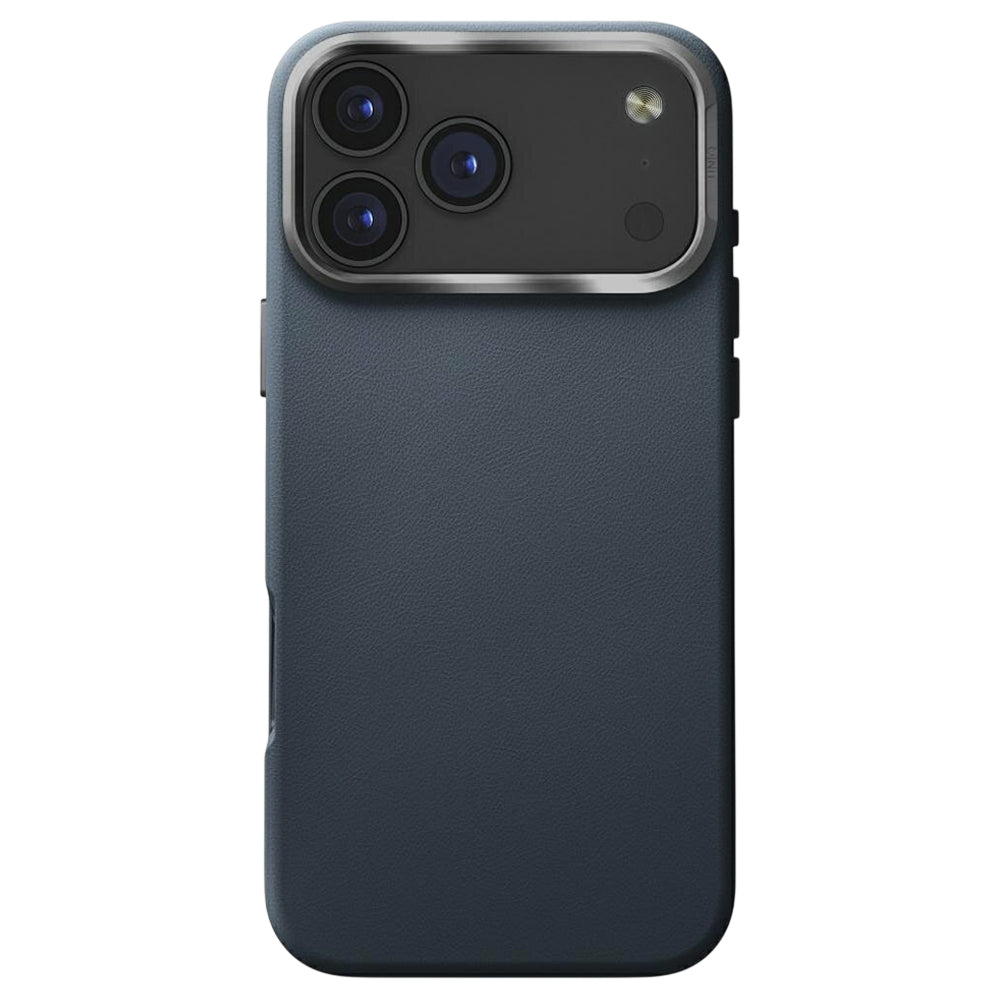 Case for Apple iPhone 17 Pro, UNIQ, Lyden Leatherette, Blue