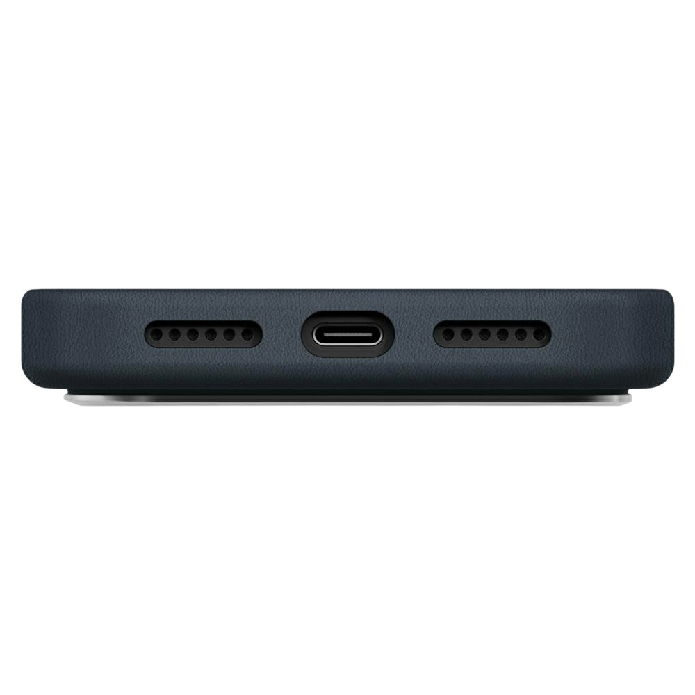 Case for Apple iPhone 17 Pro, UNIQ, Lyden Leatherette, Blue
